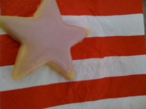 Delicious vegan sugar cookies helped us ring the bell of freedom on Independence Day, as we struggled with our addiction to sugar. Photo by Christopher. 